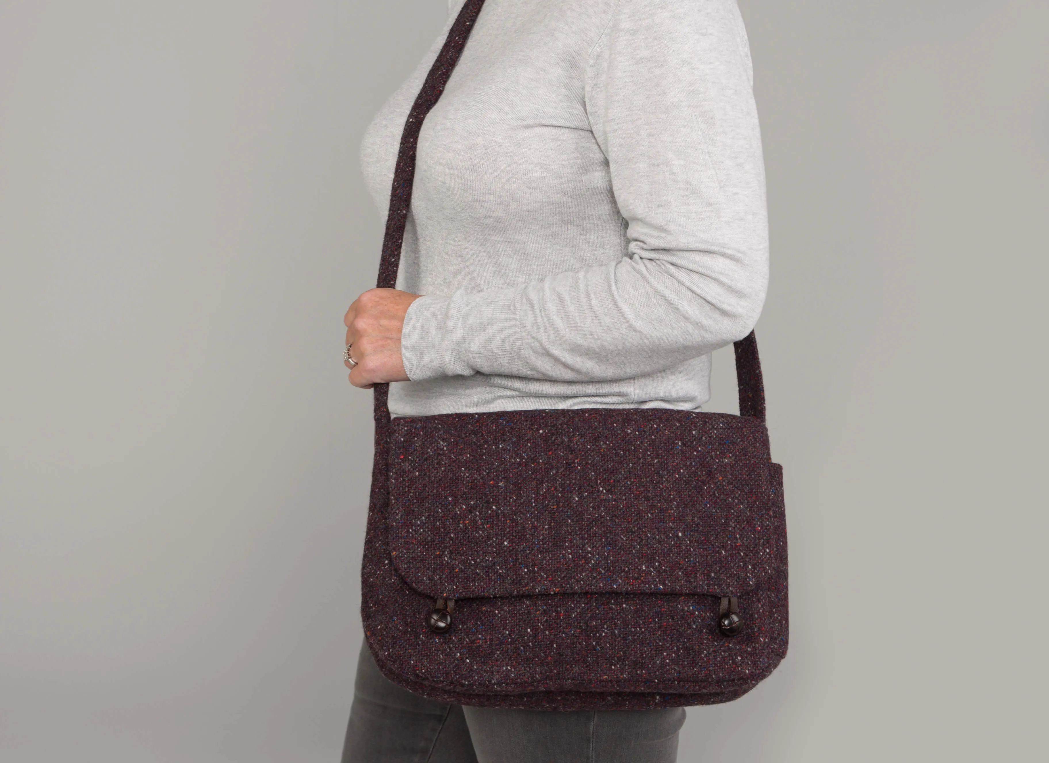 Satchel Bag Tweed