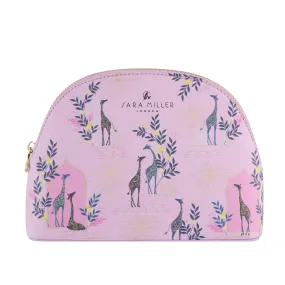 Savannah Medium Cosmetic Bag - Pink