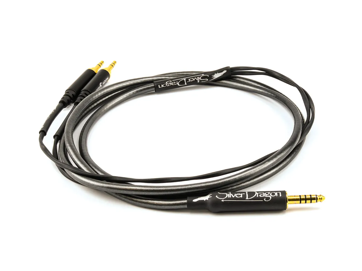 Silver Dragon Headphone Cable - Universal (Fits Most)  - B-Stock