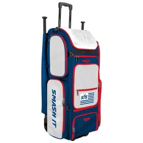 SMASH OPS V3 GUERRILLA Navy/White/Red Roller Bag