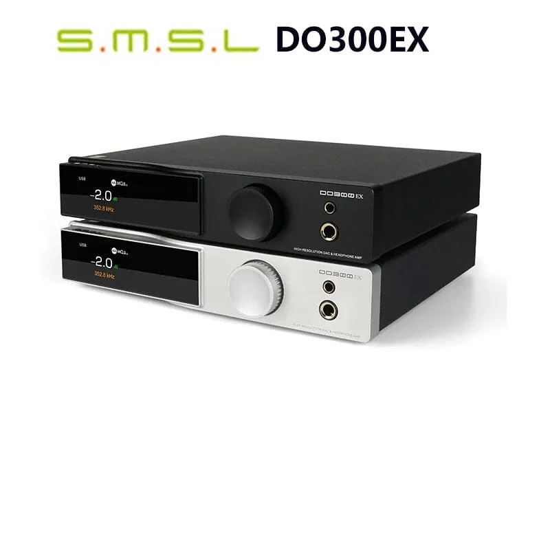 SMSL DO300EX AK4191 AK4499EX  Audio Decoder MQA  DAC＆ Headphone AMP