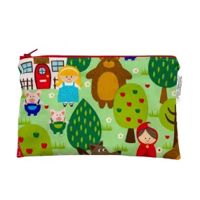 Snack Sized Reusable Zippered Bag Fairy Tales