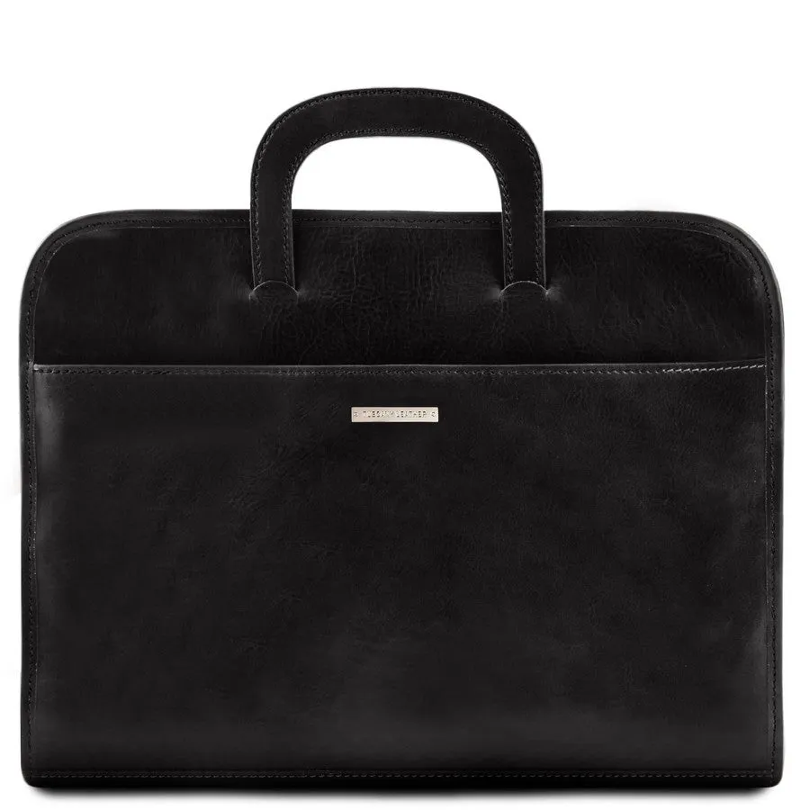 Sorrento Leather Document Bag