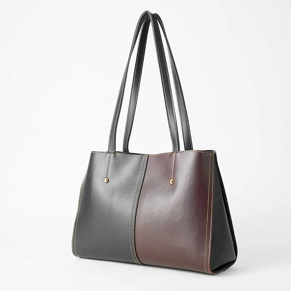 Steven Bag Black & Maroon