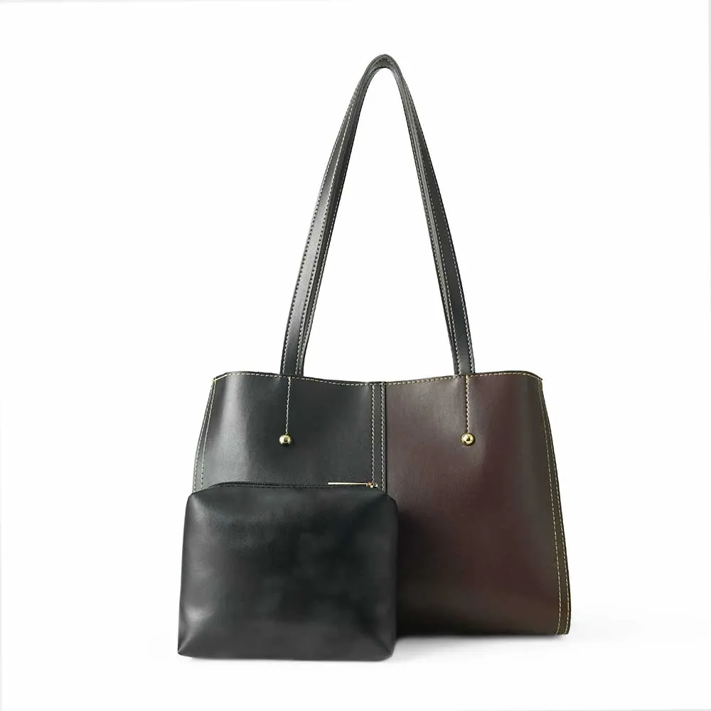 Steven Bag Black & Maroon