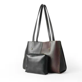 Steven Bag Black & Maroon