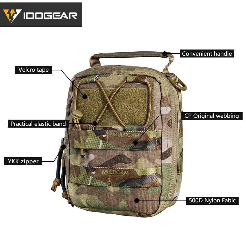 Tactical First Aid Kits Medical Bag Emergency Outdoor Airsoft Army