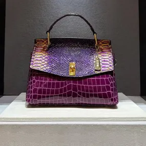 TEEK - Luxury Croc Print Bag