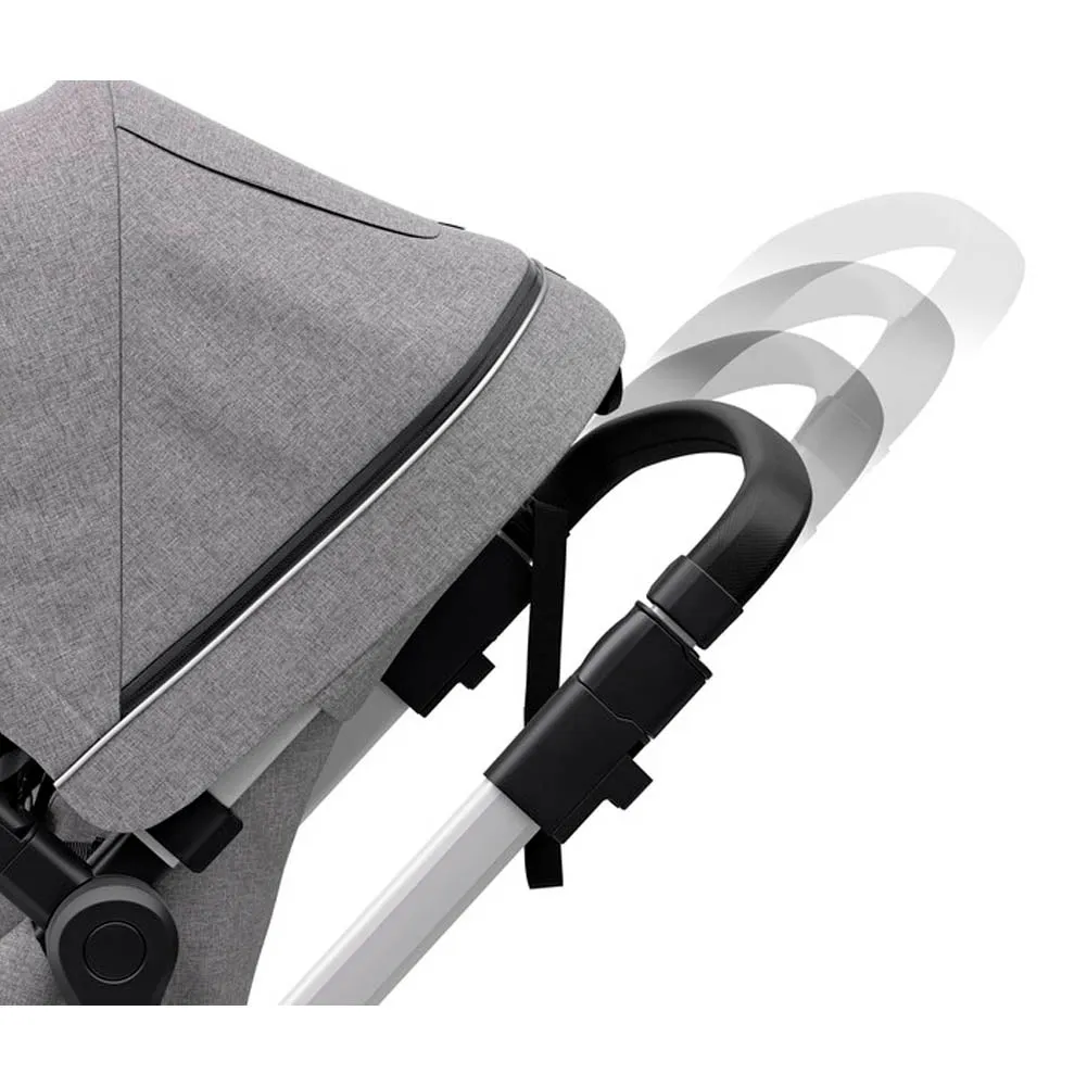 Thule Sleek Single Stroller - Grey Melange