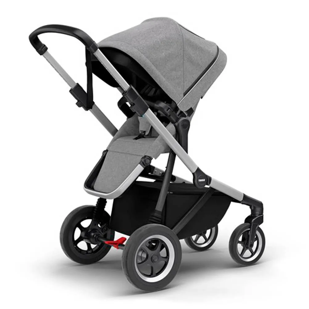 Thule Sleek Single Stroller - Grey Melange