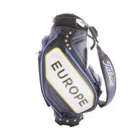 Titleist Europe 2023 Tour Bag Second Hand Tour Bag - Blue/White/Yellow