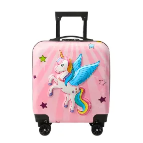 Unicorn Ride Trolley Bag/Suitcase