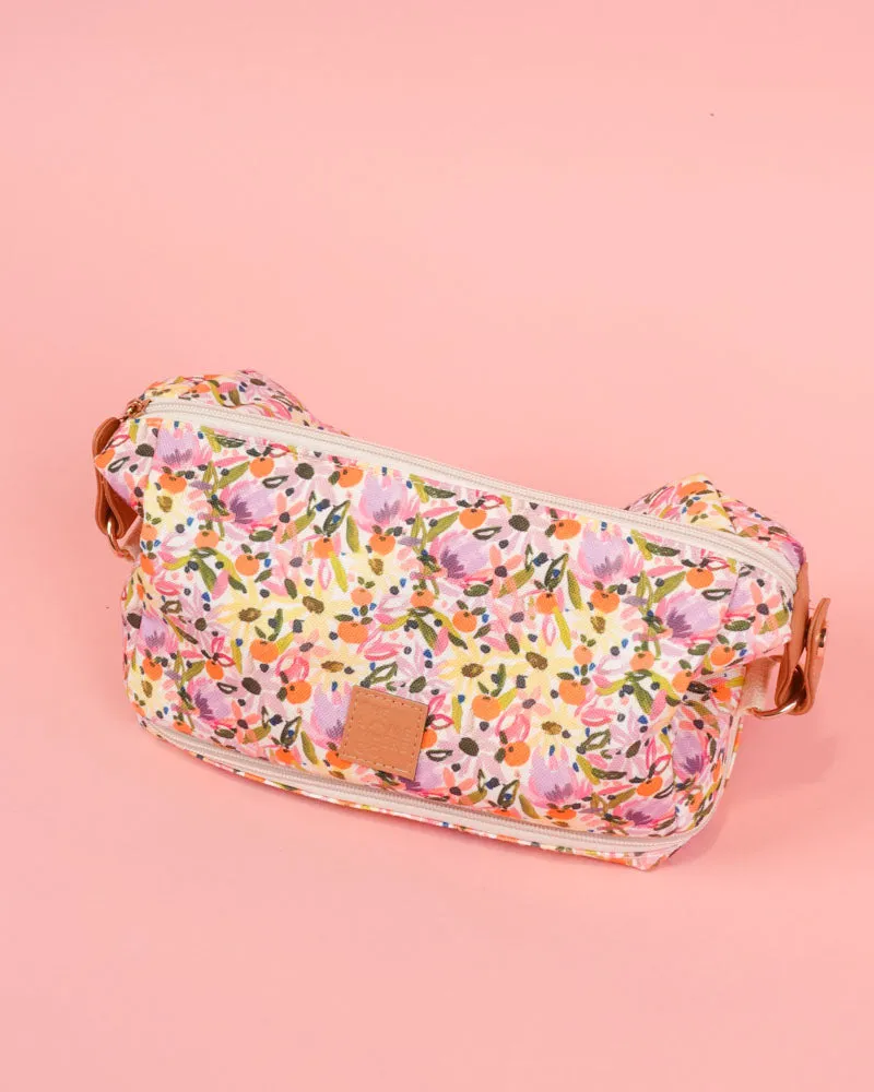 Wildflower Cosmetic Bag