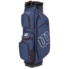 Wilson Prostaff Cart Bag - Navy/Red