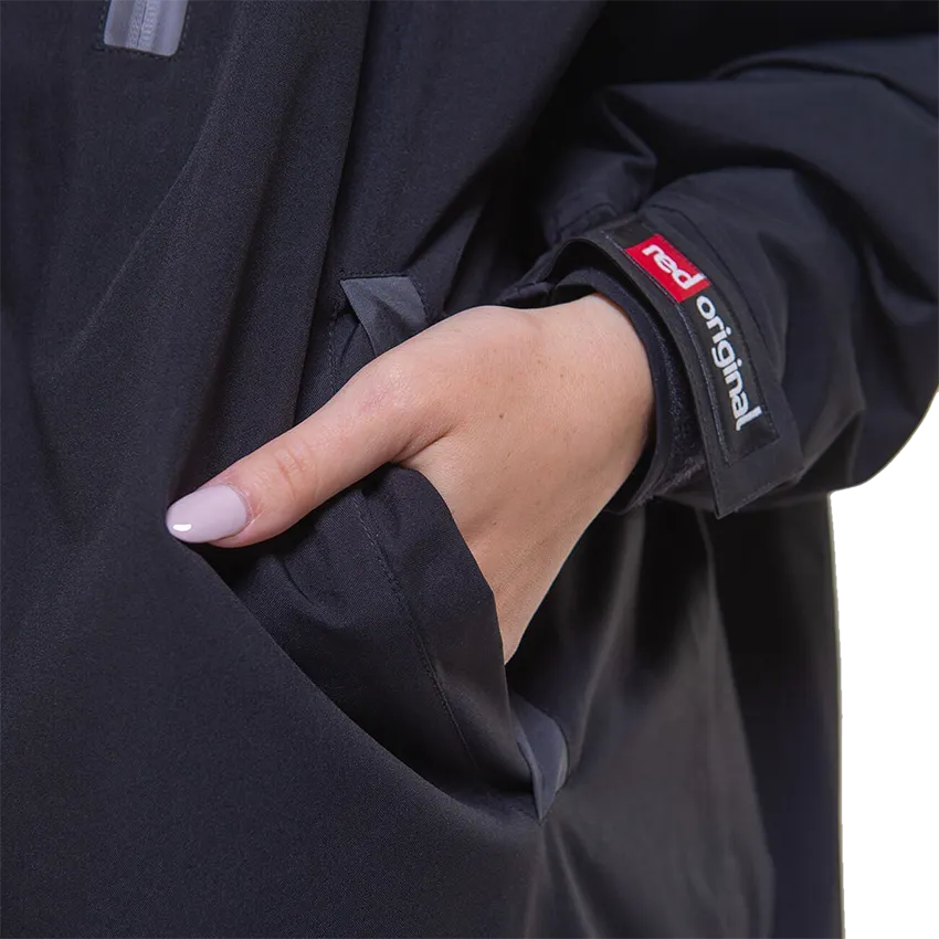 Women's Long Sleeve Pro Change Robe EVO - Stealth Black