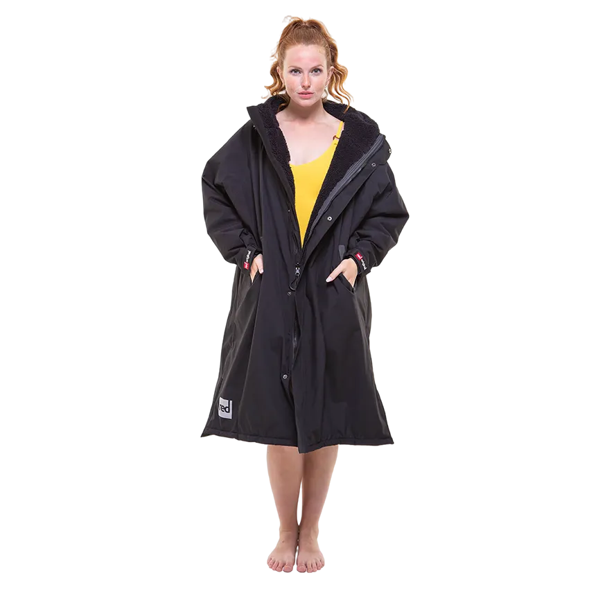 Women's Long Sleeve Pro Change Robe EVO - Stealth Black